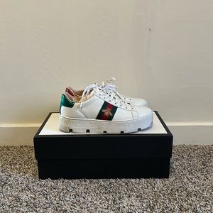 Platform Gucci sneakers